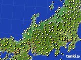 2021年04月22日の北陸地方のアメダス(気温)