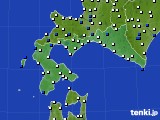 2021年04月23日の道南のアメダス(風向・風速)