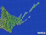 道東のアメダス実況(気温)(2021年04月25日)