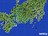 2021年04月26日の東海地方のアメダス(風向・風速)