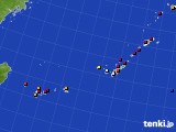 沖縄地方のアメダス実況(日照時間)(2021年04月27日)