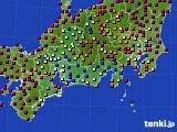 東海地方のアメダス実況(日照時間)(2021年04月27日)