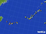 沖縄地方のアメダス実況(気温)(2021年04月27日)