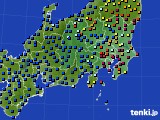 関東・甲信地方のアメダス実況(日照時間)(2021年04月28日)