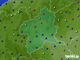 2021年04月28日の群馬県のアメダス(日照時間)