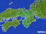 近畿地方のアメダス実況(降水量)(2021年04月30日)