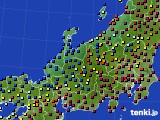 2021年04月30日の北陸地方のアメダス(日照時間)