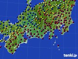 2021年04月30日の東海地方のアメダス(日照時間)