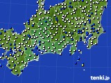 2021年05月01日の東海地方のアメダス(風向・風速)