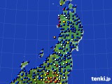 2021年05月02日の東北地方のアメダス(日照時間)