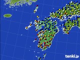 九州地方のアメダス実況(日照時間)(2021年05月02日)