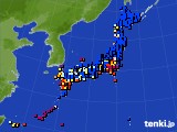 2021年05月02日のアメダス(日照時間)