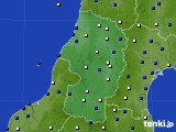 山形県のアメダス実況(風向・風速)(2021年05月03日)