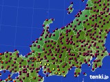 北陸地方のアメダス実況(日照時間)(2021年05月04日)