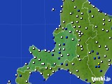 道央のアメダス実況(風向・風速)(2021年05月04日)