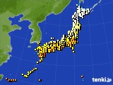 アメダス実況(気温)(2021年05月09日)