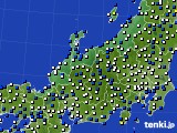 北陸地方のアメダス実況(風向・風速)(2021年05月09日)