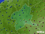 2021年05月10日の群馬県のアメダス(日照時間)