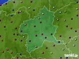 群馬県のアメダス実況(日照時間)(2021年05月11日)