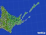 道東のアメダス実況(気温)(2021年05月11日)