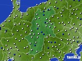 長野県のアメダス実況(風向・風速)(2021年05月12日)