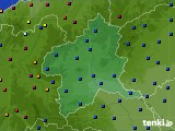 2021年05月13日の群馬県のアメダス(日照時間)