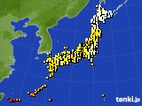 アメダス実況(気温)(2021年05月13日)