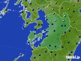 熊本県のアメダス実況(日照時間)(2021年05月14日)