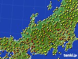 北陸地方のアメダス実況(気温)(2021年05月14日)