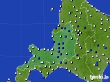 道央のアメダス実況(風向・風速)(2021年05月14日)