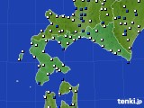 道南のアメダス実況(風向・風速)(2021年05月14日)