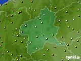 群馬県のアメダス実況(気温)(2021年05月15日)