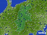 長野県のアメダス実況(風向・風速)(2021年05月15日)