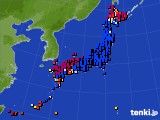 アメダス実況(日照時間)(2021年05月19日)