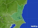 茨城県のアメダス実況(降水量)(2021年05月20日)