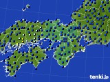 近畿地方のアメダス実況(日照時間)(2021年05月21日)