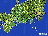 東海地方のアメダス実況(気温)(2021年05月21日)