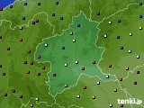 2021年05月23日の群馬県のアメダス(日照時間)