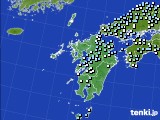 2021年05月24日の九州地方のアメダス(降水量)