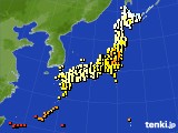 アメダス実況(気温)(2021年05月24日)