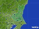 2021年05月25日の茨城県のアメダス(風向・風速)