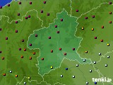 2021年05月28日の群馬県のアメダス(日照時間)