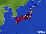 2021年05月29日のアメダス(日照時間)