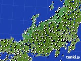 北陸地方のアメダス実況(風向・風速)(2021年05月30日)