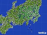 2021年05月31日の関東・甲信地方のアメダス(風向・風速)