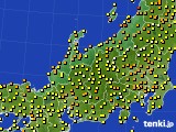 2021年06月03日の北陸地方のアメダス(気温)