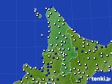 2021年06月03日の道北のアメダス(風向・風速)