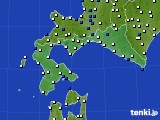 2021年06月03日の道南のアメダス(風向・風速)