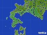 道南のアメダス実況(降水量)(2021年06月04日)