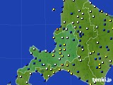 道央のアメダス実況(風向・風速)(2021年06月04日)